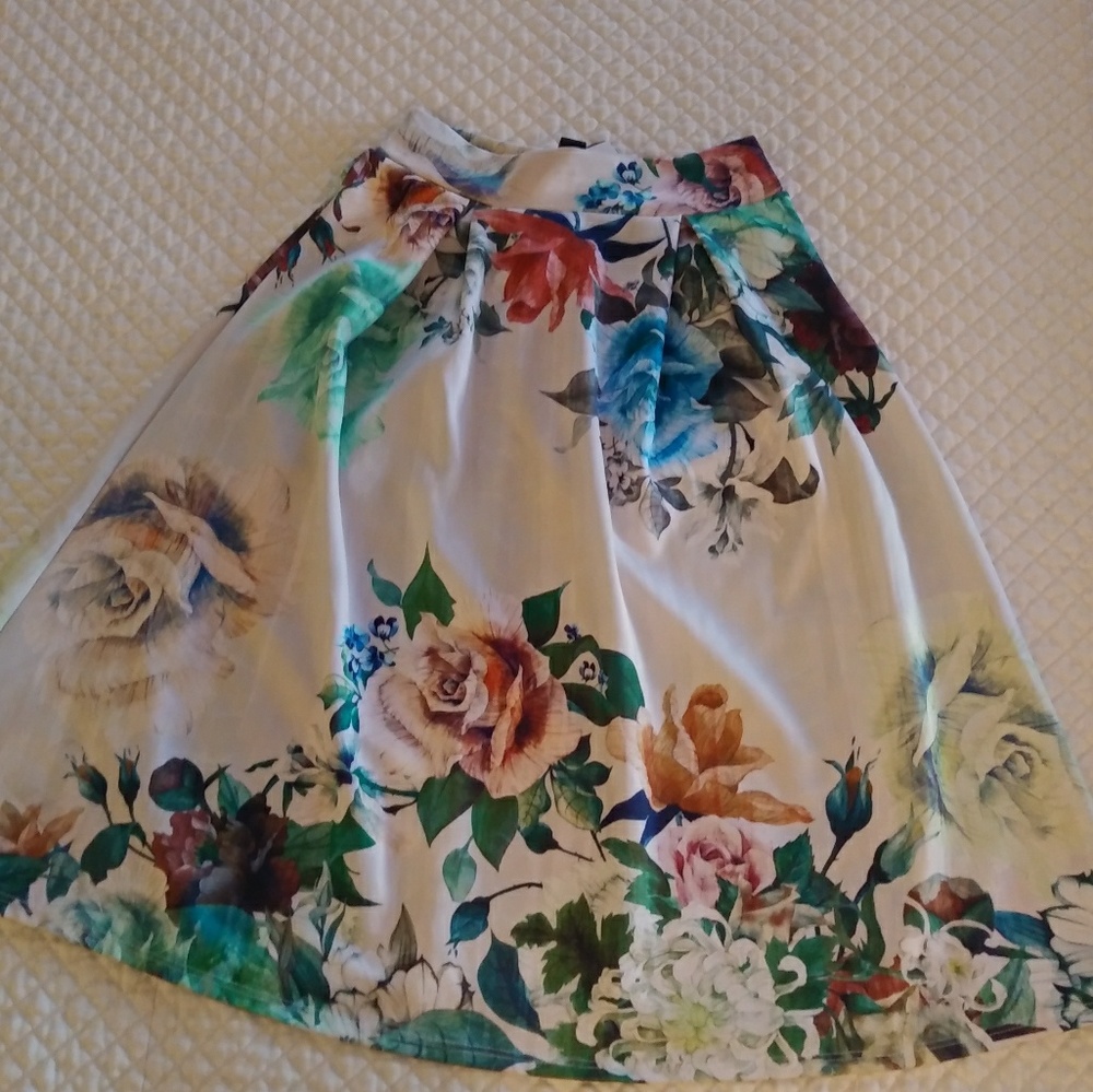 Parisian Collection Spring Inspired Pleated Skirt